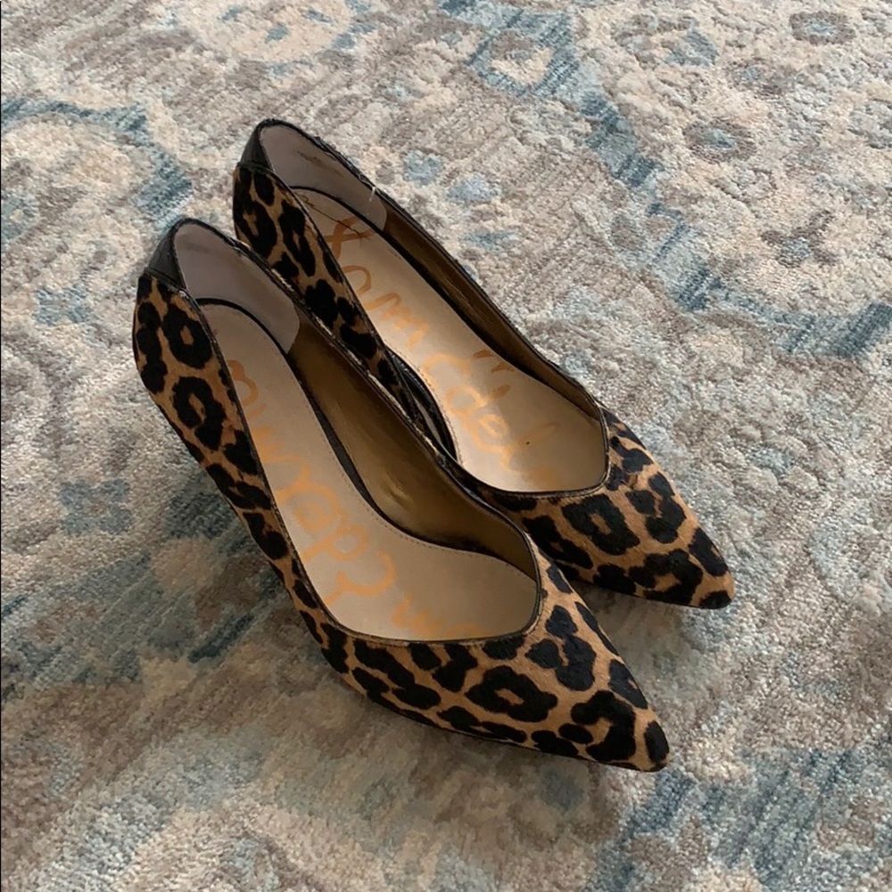 Sam Edelman leopard pumps